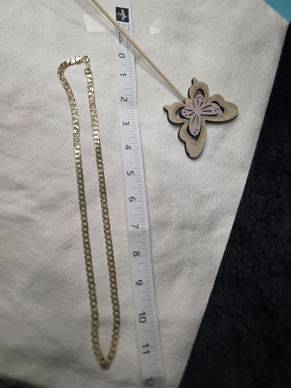 Gold Chain Necklace for Women - Elegant Gold Tone Curb Link